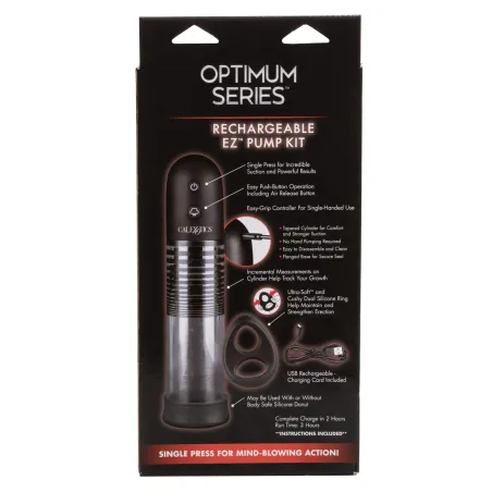 Rechargeable Automatic Penis Pump with Dual Silicone Ring