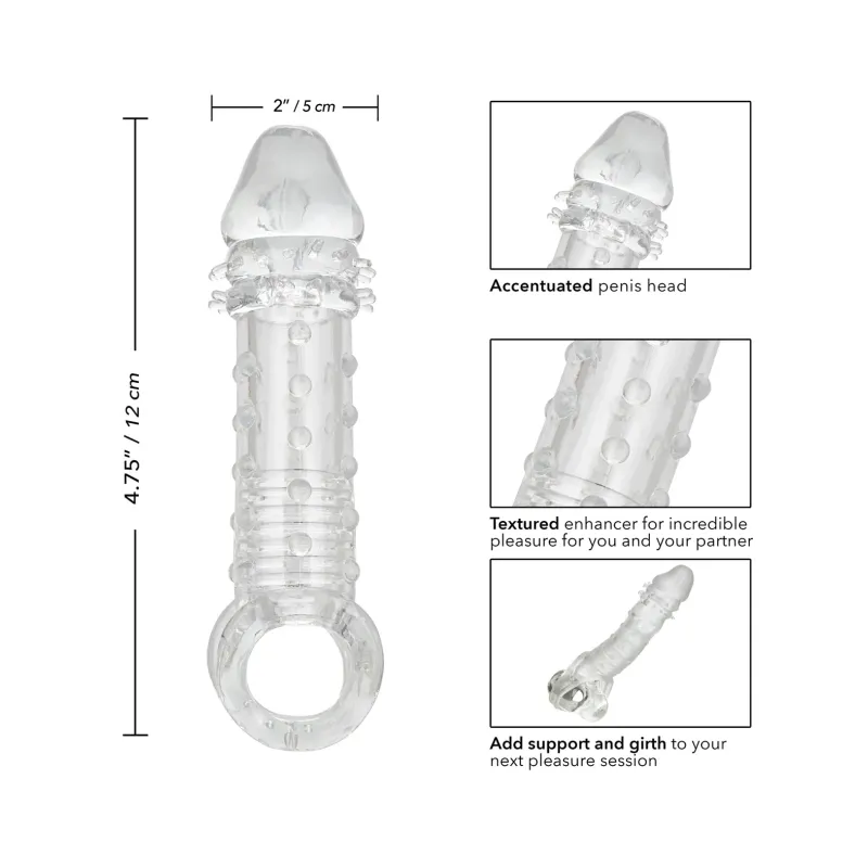 Penis Extender Sleeve with Scrotum Strap