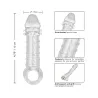 Penis Extender Sleeve with Scrotum Strap