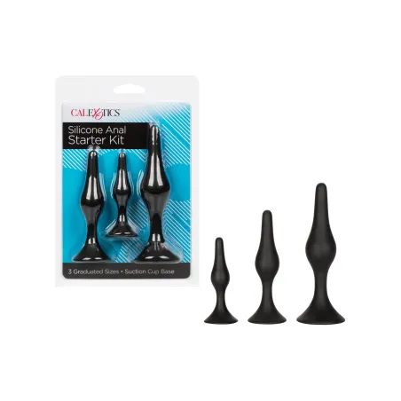 Silicone Anal Training Kit with Three Graduated Plugs