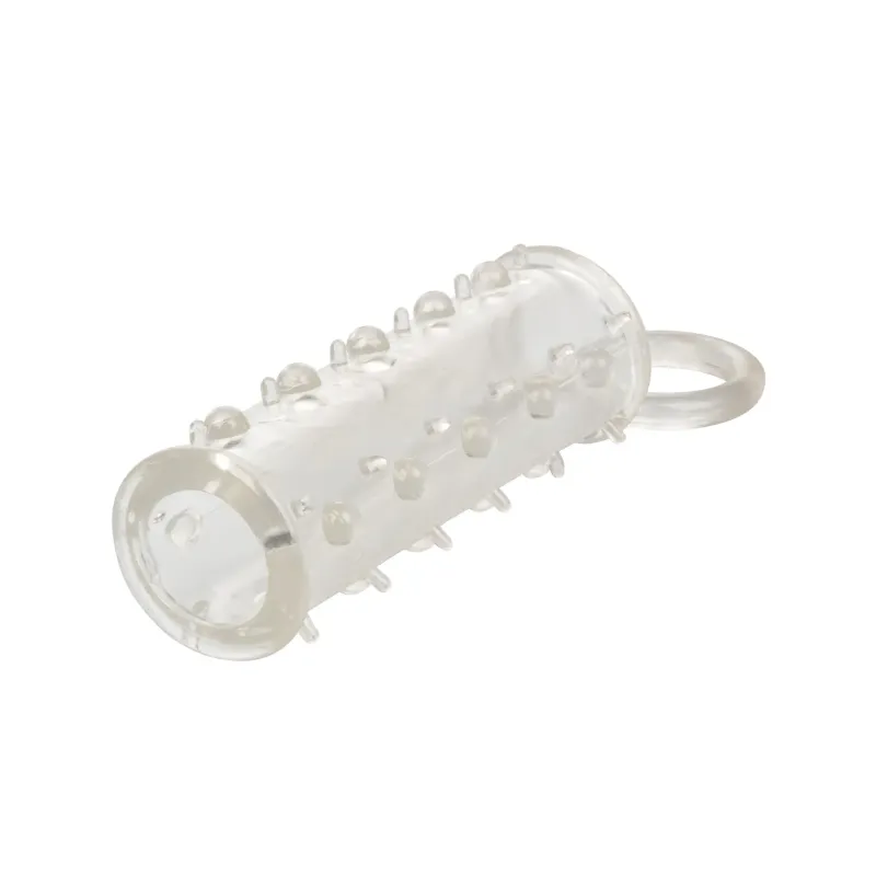 Beaded Open-End Penis Extension Sleeve