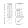 Beaded Open-End Penis Extension Sleeve