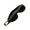 Blackout Blindfold Eye Mask with Padded PU Vegan Leather