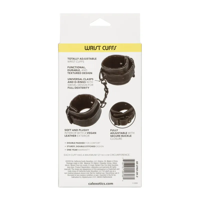 Boundless Wrist Cuffs with Swivel Clasps
