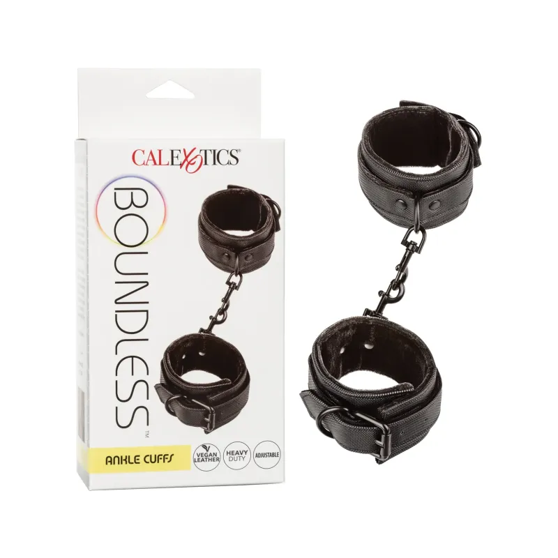 Boundless Ankle Cuffs with Swivel D-Ring