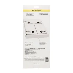 Boundless Bed Restraint with Wrist and Ankle Cuffs