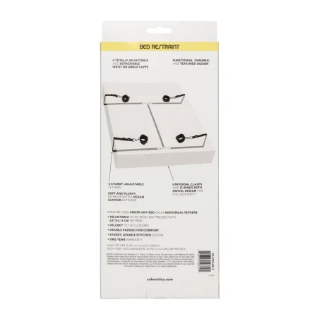 Boundless Bed Restraint with Wrist and Ankle Cuffs