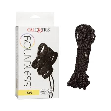 Bondage Rope with Zinc Alloy Caps