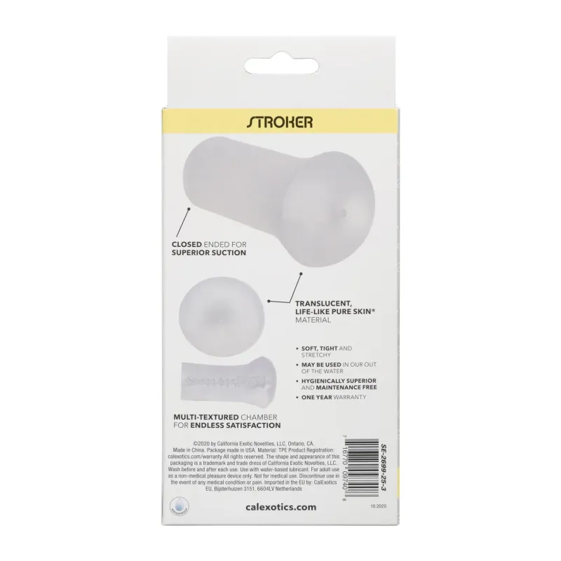 Boundless Stroker with Pure Skin TPE, Frost