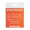 Suction Cup Base for Private Tube Strokers