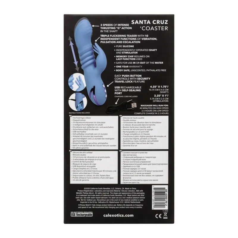 Santa Cruz Coaster Thrusting Rabbit Vibrator