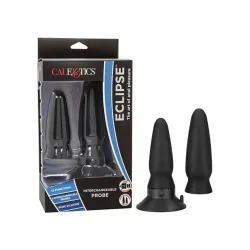 Eclipse Interchangeable Anal Probe Set with Dual Attachments