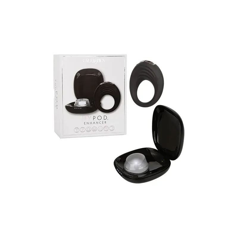 My Pod Vibrating Penis Enhancer Ring with UV Charging Case