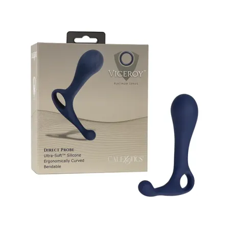 Curved Silicone Anal Probe with Retrieval Ring