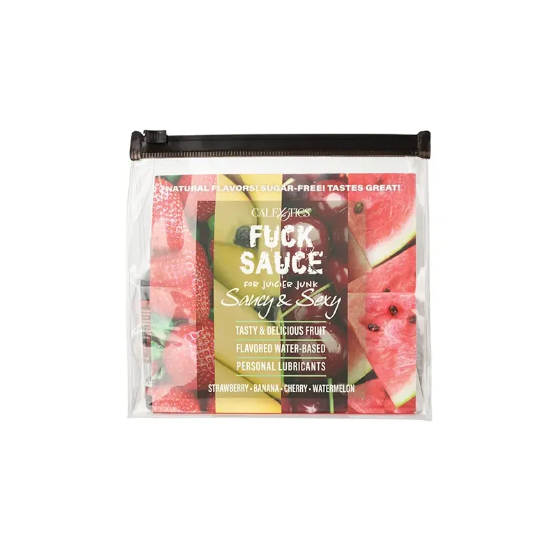 Flavored Water Based Lubricant Variety Pack with Warming Effect