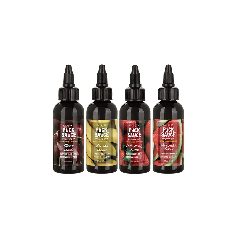 Flavored Water Based Lubricant Variety Pack with Warming Effect