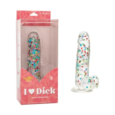Heart Confetti Suction Cup Dong