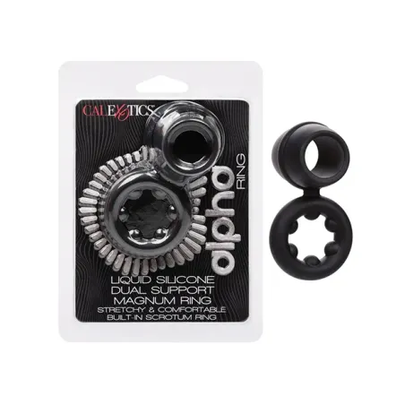 Dual Magnum Liquid Silicone Cock Ring