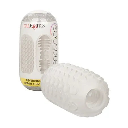 Reversible Ribbed Stroker with Storage Case