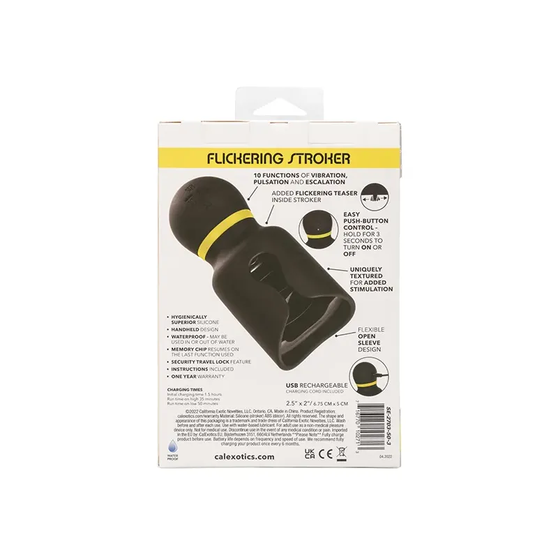Flickering Tongue Stroker with 10 Vibration Functions