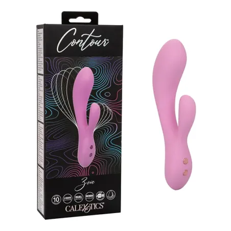 Flexible Dual Rabbit Vibrator with Flicking Teaser