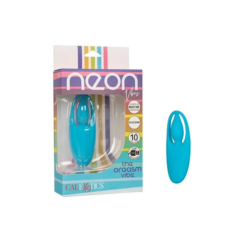 Neon Vibes Orgasm Finger Vibe with 10 Functions