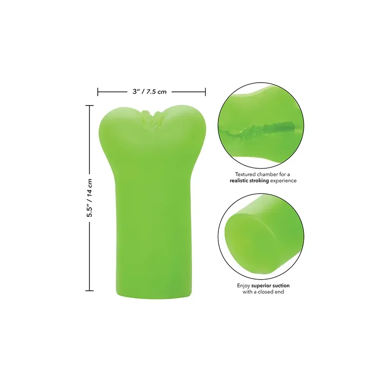 Queen of Mars Closed-End Stroker with Textured Chamber
