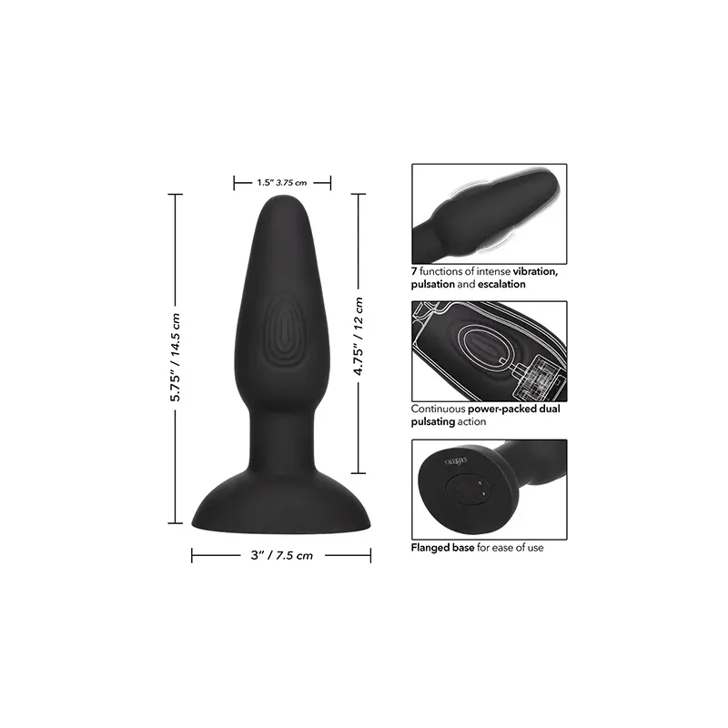 Dual Pulsating Anal Probe with Memory Chip