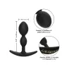 Boundless 2X Teardrop Butt Plug in Silicone