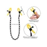 Boundless Adjustable Nipple Clamps with Crystal Chain