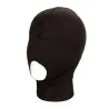 Bondage Hood with Open Mouth and Sight-Restricting Design