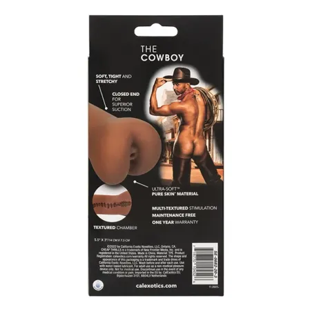 Cowboy Closed-End Stroker with Multi-Texture Chamber