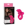 Silicone Rechargeable Butterfly Dual Cock Ring