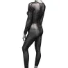 Radiance Crotchless Bodysuit with Rhinestones