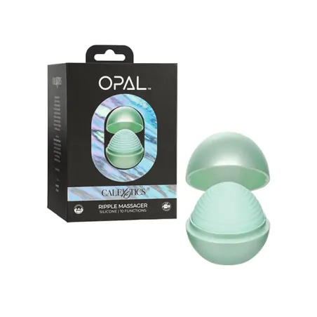 Opal Ripple Bullet Vibrator with Textured Silicone