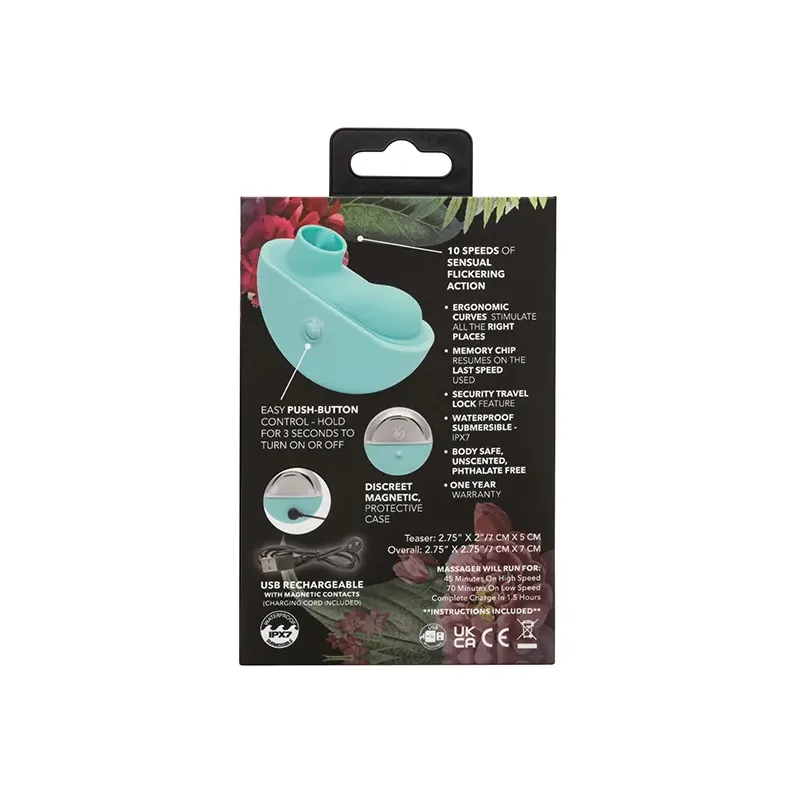 Ovation Rave Flickering Clitoral Vibrator with Memory Chip