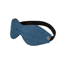 Denim Eye Mask with Double Padding