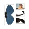 Denim Eye Mask with Double Padding