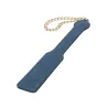 Denim Paddle with Chain Wrist Strap