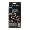 Denim Collar with Detachable Leash