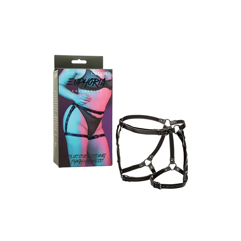 Plus Size Riding Thigh Harness with Adjustable Straps
