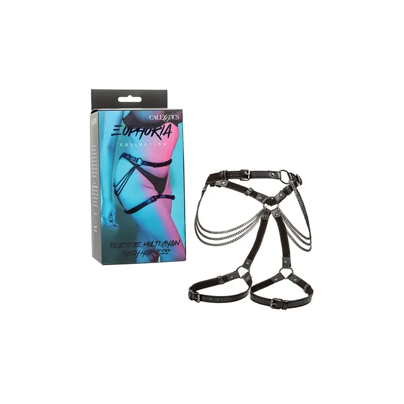 Plus Size Multi Chain Thigh Harness