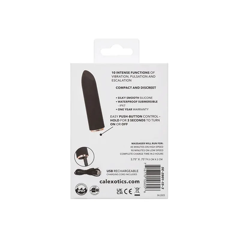 Raven Teaser Compact Vibrator with Pinpoint Tip
