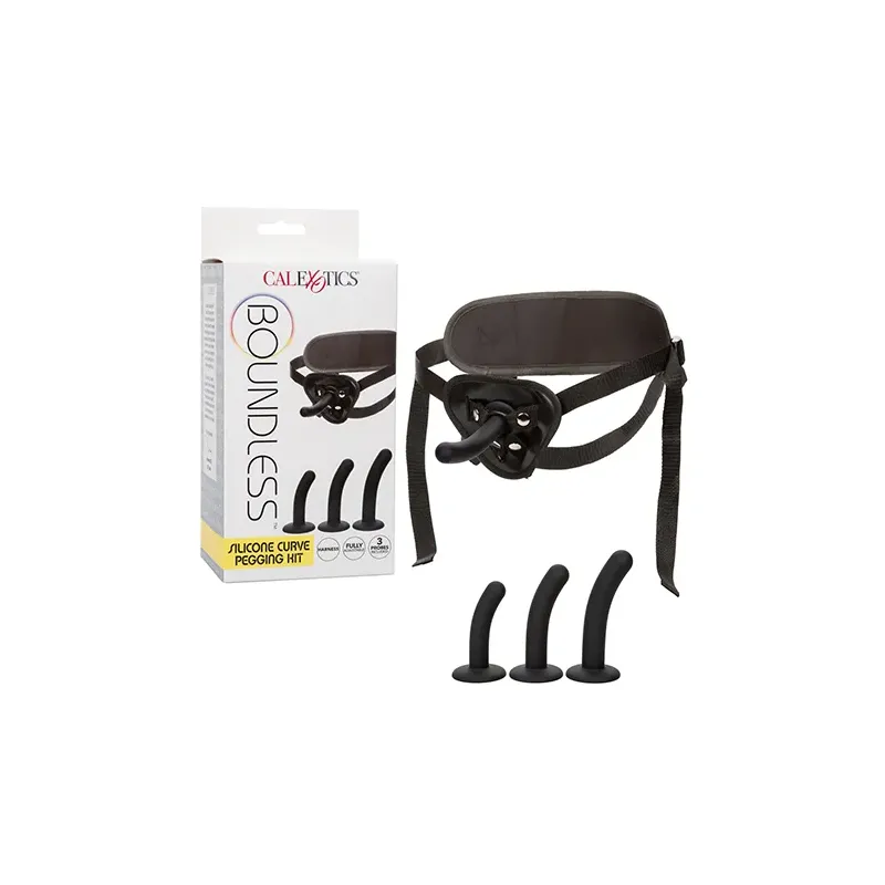Curved Silicone Pegging Kit with Adjustable Harness
