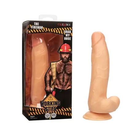 Working Stiff Fireman Suction Cup Dildo