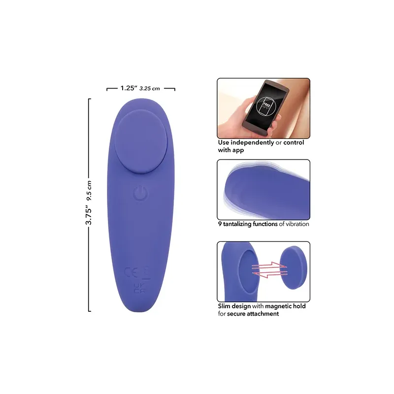 App-Controlled Panty Vibrator with 9 Functions
