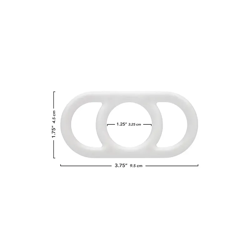 Liquid Silicone Cock Ring with Pump Compatibility