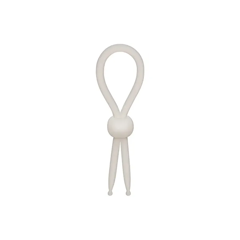 Liquid Silicone Lasso Cock Ring with Adjustable Cinch