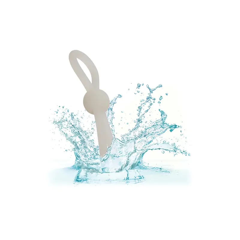Liquid Silicone Lasso Cock Ring with Adjustable Cinch
