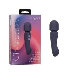 Dual Motor Wand Massager with Flexible Ridged Head